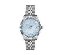 Tissot T156.210.11.351.00 Damenuhr Quarz Ballade 34 mm Stahl/Hellblau