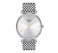 TISSOT -Everytime Gent Herrenuhr Silber Quarz Saphirglas 40mm- T143.410.11.011.01