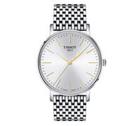 TISSOT -Everytime Gent Herrenuhr Silber Quarz Saphirglas 40mm- T143.410.11.011.01