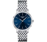 TISSOT -Everytime Lady Damenuhr Silber Blau Quarz Saphirglas 34mm- T143.210.11.041.00