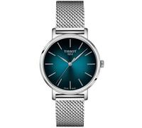 TISSOT -Everytime Lady Damenuhr Silber Grün Quarz Saphirglas 34mm- T143.210.11.091.00