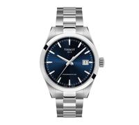 TISSOT -TISSOT Gentleman Automatik silber blau 38mm- T165.807.11.041.00