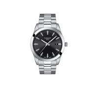 Tissot Gentleman Herrenuhr silber schwarz T127.410.11.051.00