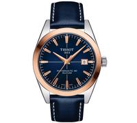 Tissot Uhren T927.407.46.041.00 Herrenuhr mit Goldlünette Gentleman Powermatic 80