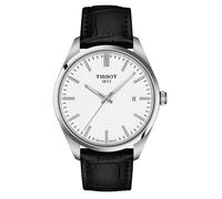Tissot Herren Armbanduhr T150.410.16.011.00 PR 100 40mm Edelstahl mit schwarzem Lederband