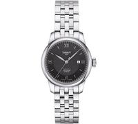 Tissot Le Locle Automatic Lady Damenuhr silber schwarz Edelstahl