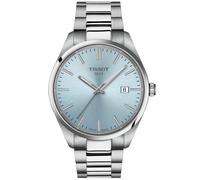 TISSOT -PR 100 Herrenuhr Silber Eisblau Quarz Saphirglas 40mm- T150.410.11.351.00