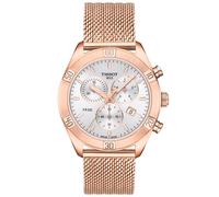 Tissot PR 100 Sport Chic Chronograph 38mm T1019173303100 - Damen - 38 mm - Analog - Quarz - Saphirglas