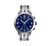Tissot PRC 200 Chronograph Herrenuhr silber blau T055.417.11.047.00