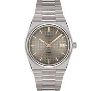 Tissot PRX 38 mm, Schweizer Automatikuhr für Herren, Titangehäuse, graues Zifferblatt, T1378074406100