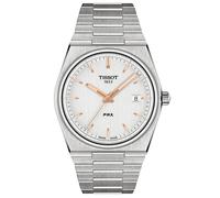 Tissot Herren-Armbanduhr PRX 316L Edelstahlgehäuse, Grau, T1374101103100, GRAU, Quarz-Uhrwerk