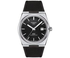 TISSOT -PRX Powermatic 80 Herrenuhr Schwarz Automatik Saphirglas 40mm- T137.407.17.051.00