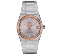 TISSOT -PRX Powermatic 80 Steel and 18K Gold Damenuhr Silber Automatik 35mm- T931.207.41.336.00