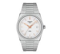 Tissot Herren-Armbanduhr PRX 316L Edelstahlgehäuse, Grau, T1374101103100, GRAU, Quarz-Uhrwerk