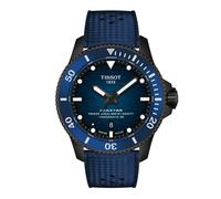 TISSOT -Seaster 2000 Herrenuhr Blau Datum Saphirglas Mechanisch 44mm- T120.907.37.041.00