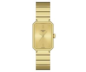 TISSOT -SRV Damenuhr Gold Saphirglas Quarz 30mm- T160.110.33.023.00