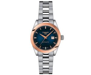 TISSOT -T-My Lady 18K Gold Automatik Damenuhr Silber Roségold Automatik 29mm- T930.007.41.046.00