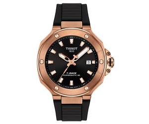 TISSOT -T-Race Powermatic 80 Herrenuhr Schwarz Roségold Automatik Saphirglas 41mm- T141.807.37.051.00