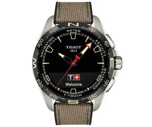 TISSOT -T-Touch Connect Solar Herrenuhr Beige Schwarz Quarz 48mm- T121.420.47.051.07