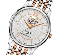 Tissot T063.907.22.038.01 | Powermatic 80 Open Heart Automatik Herrenuhr | T-Classic | 40 mm Bicolor Edelstahl | Swiss Made