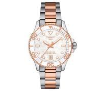 Tissot T120.210.22.111.00 Damenuhr Seastar 1000 Roségoldfarben/Weiß