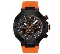 Tissot T141.417.37.051.02 Herrenuhr T-Race Quarz Chronograph Orange/Schwarz
