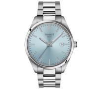Tissot T150.410.11.351.00 Herrenuhr Quarz PR 100 Stahl/Hellblau