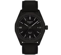 Tissot T151.422.36.051.00 Herrenuhr Solar PRC 100 Leder Schwarz