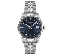 Tissot T156.210.11.041.00 Damenuhr Quarz Ballade 34 mm Stahl/Dunkelblau