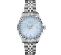 Tissot T156.210.11.351.00 Damenuhr Quarz Ballade 34 mm Stahl/Hellblau