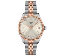 Tissot T156.210.22.031.01 Damenuhr Quarz Ballade 34 mm Stahl/Roségoldfarben