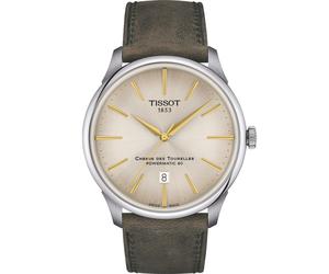Tissot Uhren - CHEMIN DES TOURELLES POWERMATIC 80 - T1394071626100 braun