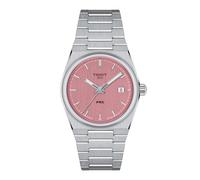 Tissot Unisex PRX 35 mm Quarzuhren, Grau, Edelstahl, 11 T1372101133100, Pink, Modern