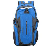 Tissting 40L Wasserdichter Rucksack Schultertasche, Leichtes Nylon Mehrere Taschen Große Kapazität Verstellbare Schultergurte für Outdoor-Sport Klettern Camping Wandern (Blau)