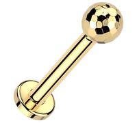 Titan Labret Multi-Facetten Kugel Push-In