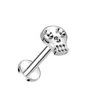 Titan Labret Totenkopf Innengewinde