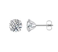 Titan Ohrringe Hypoallergen Damen Herren Mädchen G23 Titan Ohrstecker Zirkonia Ohrstecker 2/3/4/5mm