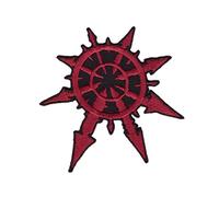 Titan One Europe - Chaos Star Deamons War Inquisition World Order Emblem Aufnäher Motorrad (Aufbügler)