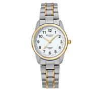 Titanuhr REGENT, grau (grau, goldfarben), Armbanduhren, Damen, Titanuhr, Quarzuhr, Armbanduhr, Damenuhr, Titanarmband, Ø ca. 26mm (372938-0)