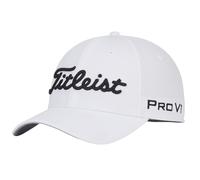 Titleist Cap Tour Elite, weiss/schwarz weiß
