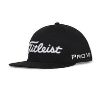 Titleist Herren Tour Elite Flat Bill Golf Hat Hut, Schwarz/Weiß, Einheitsgröße