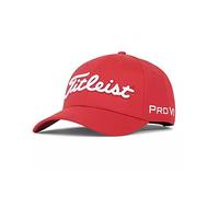 Titleist Herren Tour Performance Baseballkappe, Rot/Weiß, One Size