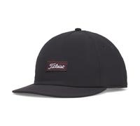 Titleist Santa Cruz Kick Back Golfmütze, Schwarz/Merlot, verstellbar