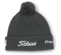 Titleist Tour Pom Pom Beanie grau/weiß