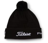Titleist Tour Pom Pom Beanie schwarz/weiß