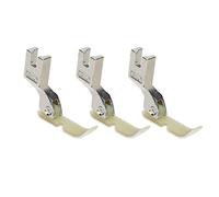 Tixiyu Hochwertiges 8-teiliges Reißverschluss-Nähfuß-Set, Stabile Leistung für die Meisten Stoffe, Bequeme Installation für Nähwerkzeuge, 3,1 X 3,1 cm