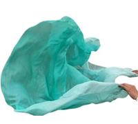 TIYGHI Tanzschleier Seide Bauchtanz-Seidenschleier, 200 cm, 250 cm, 270 cm, handgeflochtener Schal, Schal, Gelb, Orange, Rosa, Lila, Farbverlauf. (Color : As pciture-01, Size : 250cmX114cm-H)