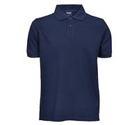 TJ1400N Mens Heavy Polo Piqué, Farbe:Navy;Größen:L