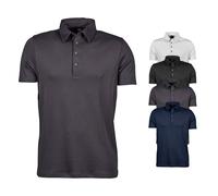 TJ1440 Tee Jays Pimabaumwolle Polo Black S