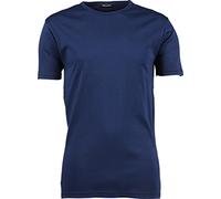 Tee Jays T-Shirt TJ520 Interlock Bodyfit Herren Indigo Größe S